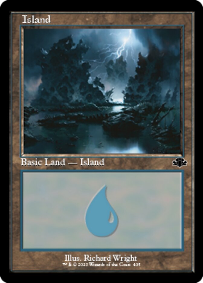 Island (405) (Retro) [Dominaria Remastered] | Gamer Loot
