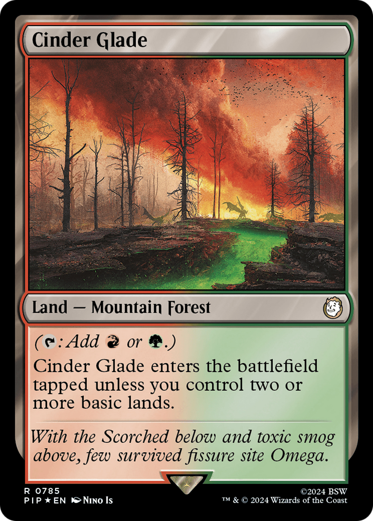 Cinder Glade (Surge Foil) [Fallout] | Gamer Loot