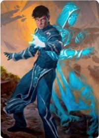 Jace, Mirror Mage 1 Art Card [Zendikar Rising Art Series] | Gamer Loot