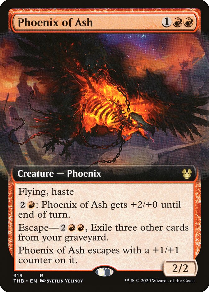 Phoenix of Ash (Extended) [Theros Beyond Death] | Gamer Loot