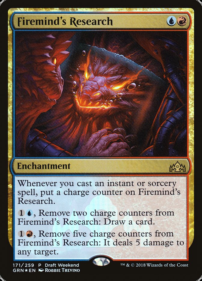 Firemind's Research (Draft Weekend) [Guilds of Ravnica Promos] | Gamer Loot