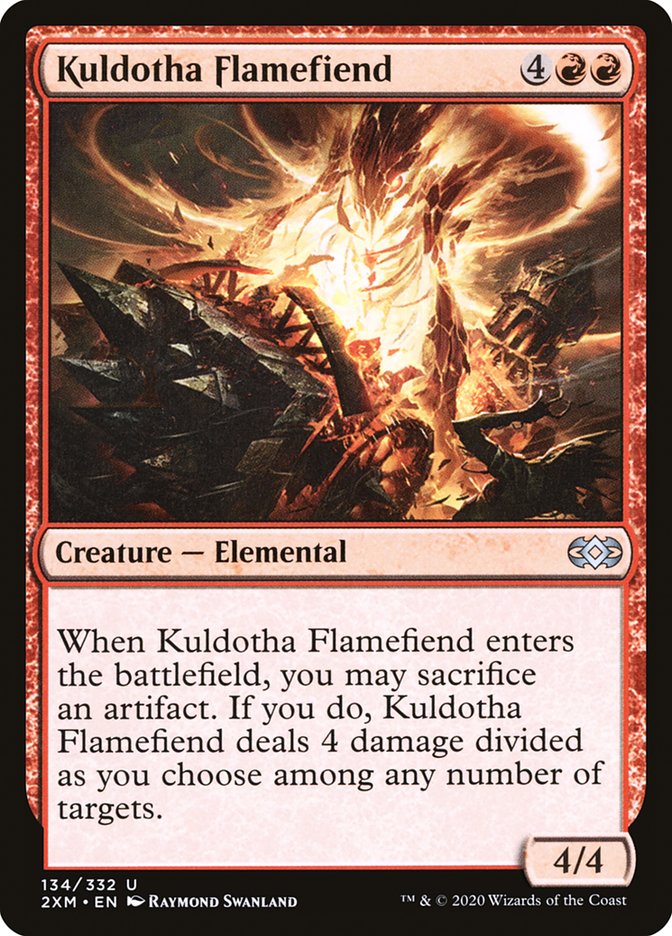 Kuldotha Flamefiend [Double Masters] | Gamer Loot