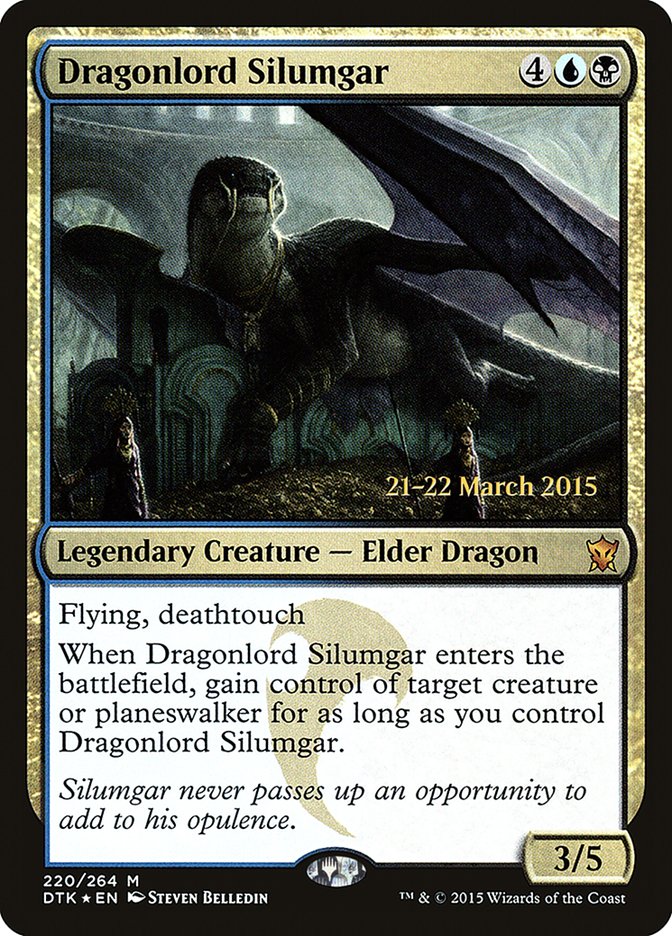 Dragonlord Silumgar  [Dragons of Tarkir Prerelease Promos] | Gamer Loot