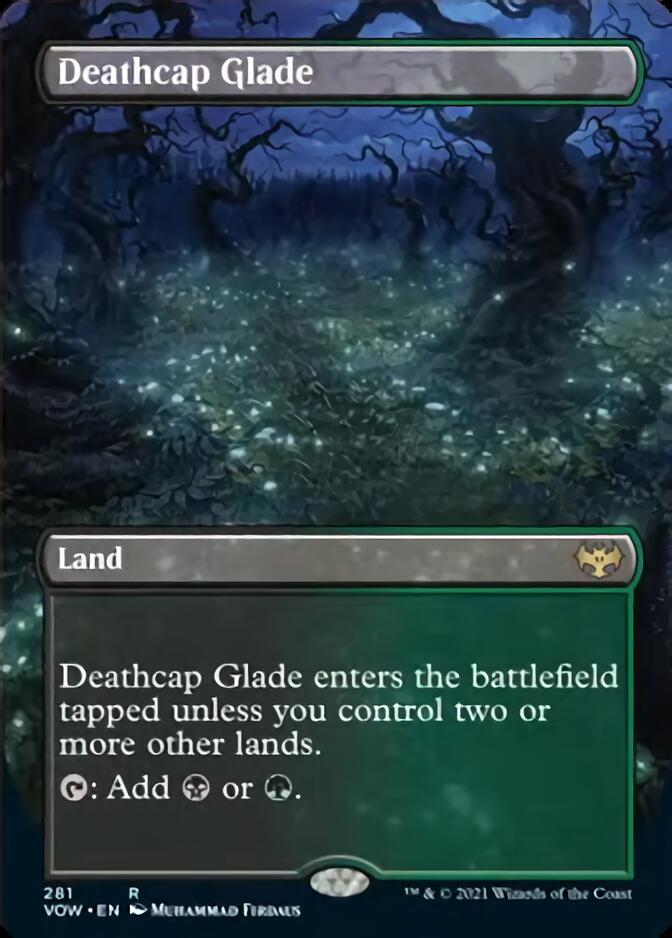 Deathcap Glade (Borderless) [Innistrad: Crimson Vow] | Gamer Loot