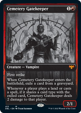 Cemetery Gatekeeper [Innistrad: Double Feature] | Gamer Loot