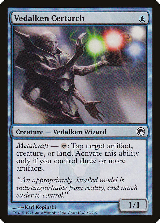 Vedalken Certarch [Scars of Mirrodin] | Gamer Loot