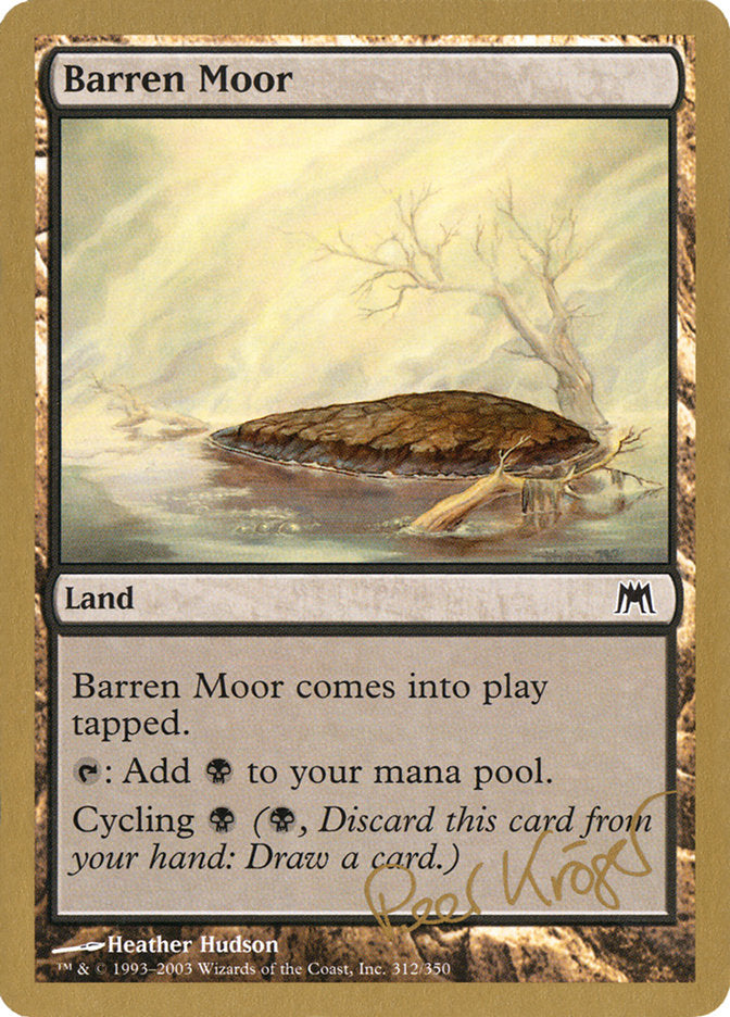 Barren Moor (Peer Kroger) [World Championship Decks 2003] | Gamer Loot