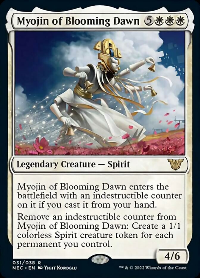 Myojin of Blooming Dawn [Kamigawa: Neon Dynasty Commander] | Gamer Loot