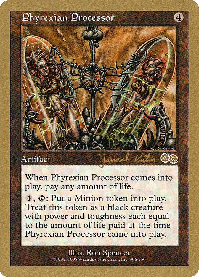 Phyrexian Processor (Janosch Kuhn) [World Championship Decks 2000] | Gamer Loot