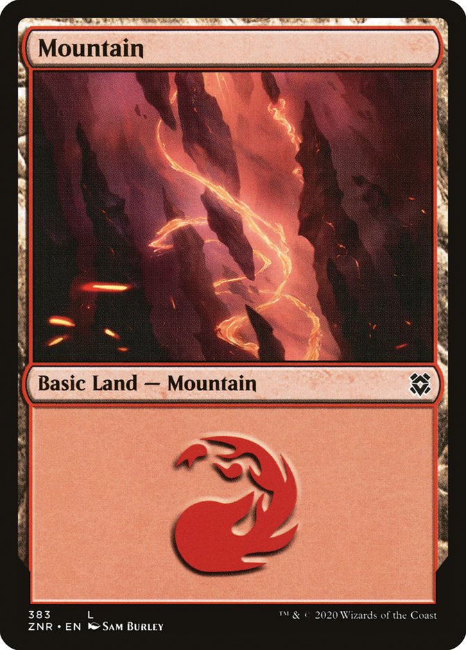 Mountain (383) [Zendikar Rising] | Gamer Loot