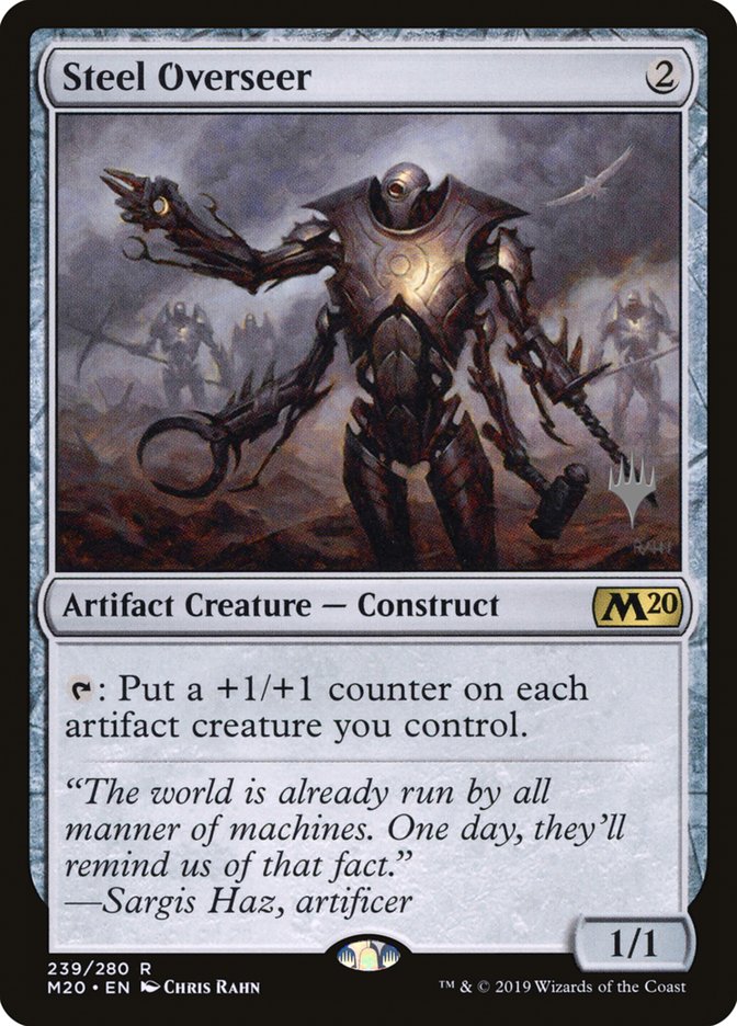 Steel Overseer (Promo Pack) [Core Set 2020 Promos] | Gamer Loot