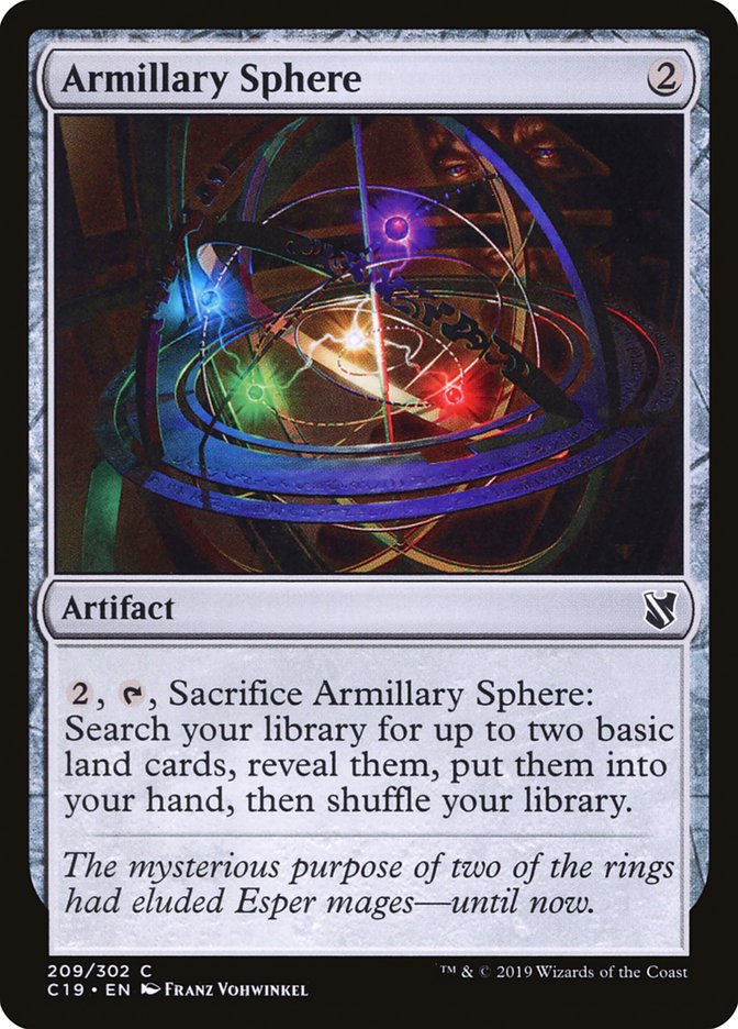 Armillary Sphere [Commander 2019] | Gamer Loot