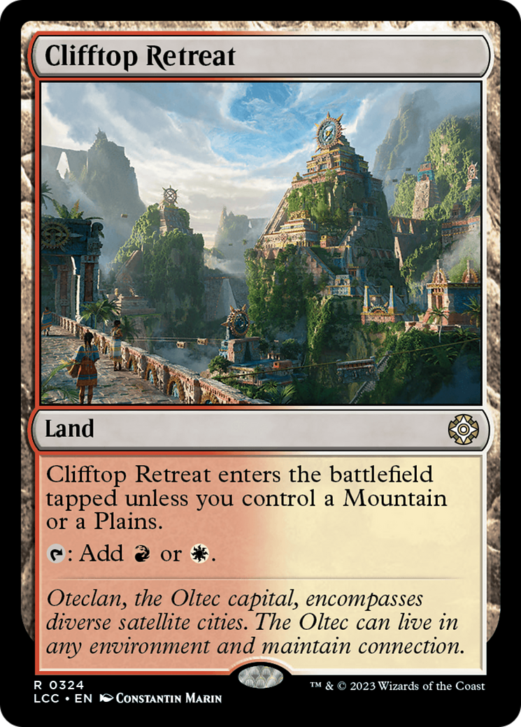 Clifftop Retreat [The Lost Caverns of Ixalan Commander] | Gamer Loot