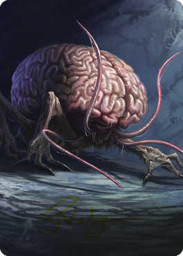 Intellect Devourer Art Card (Gold-Stamped Signature) [Commander Legends: Battle for Baldur's Gate Art Series] | Gamer Loot