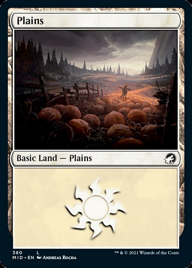 Plains (380) [Innistrad: Midnight Hunt] | Gamer Loot