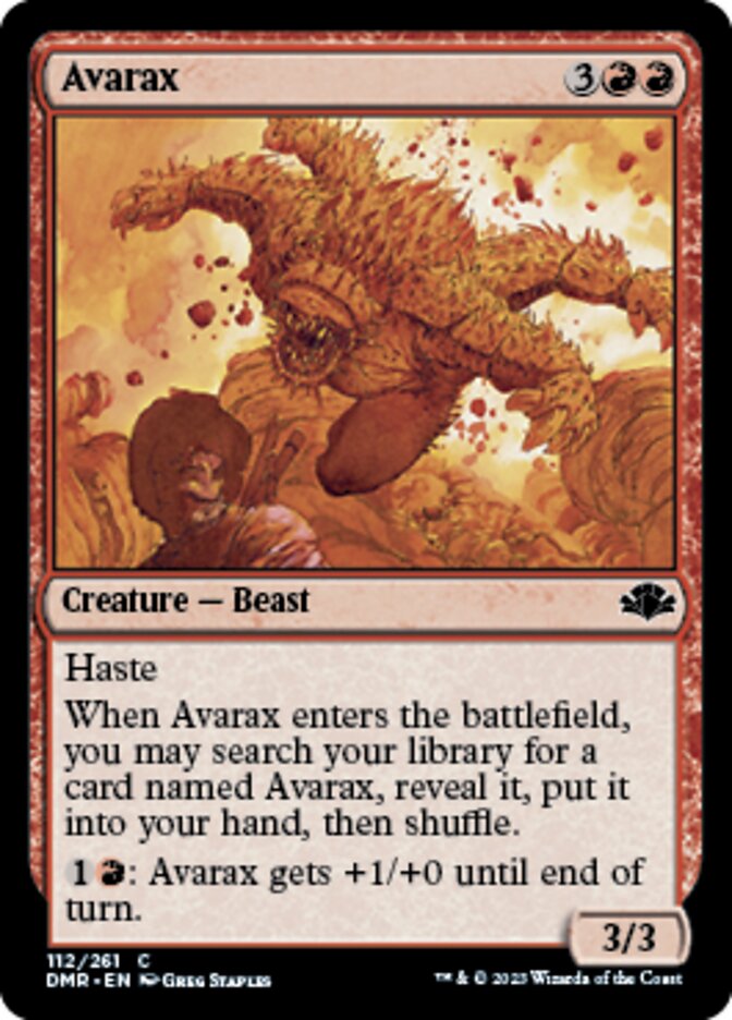 Avarax [Dominaria Remastered] | Gamer Loot