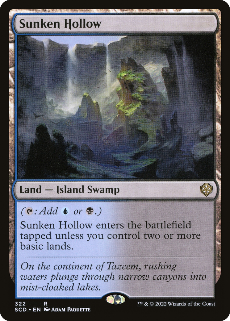 Sunken Hollow [Starter Commander Decks] | Gamer Loot