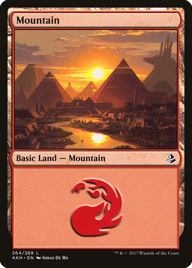 Mountain (264) [Amonkhet] | Gamer Loot