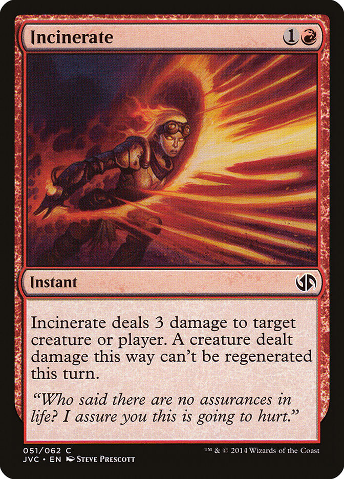 Incinerate [Duel Decks Anthology] | Gamer Loot