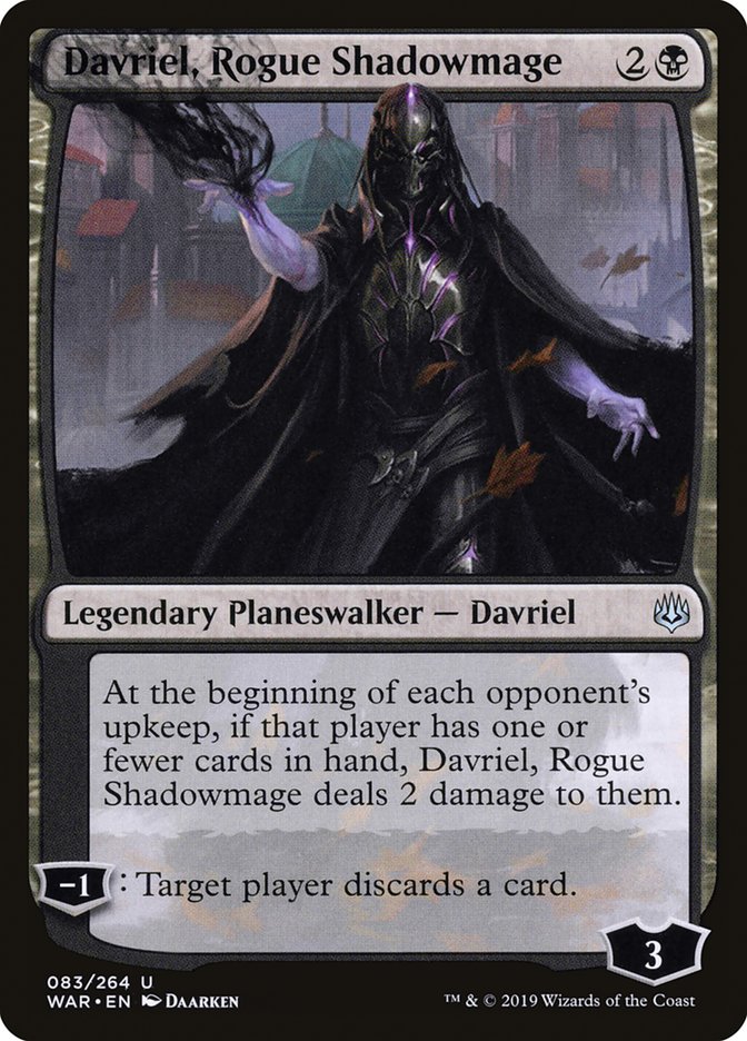 Davriel, Rogue Shadowmage [War of the Spark] | Gamer Loot