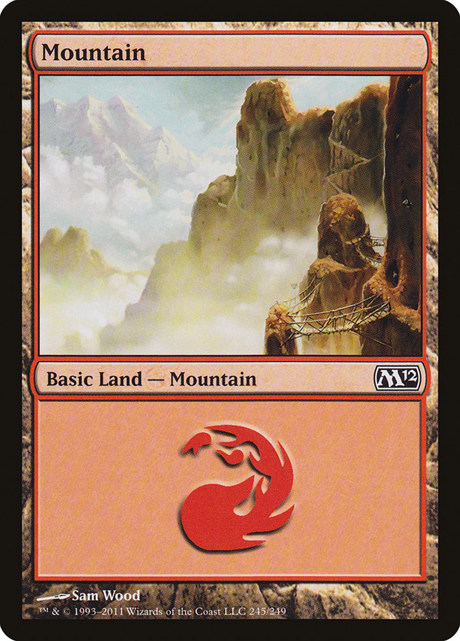 Mountain (245) [Magic 2012] | Gamer Loot