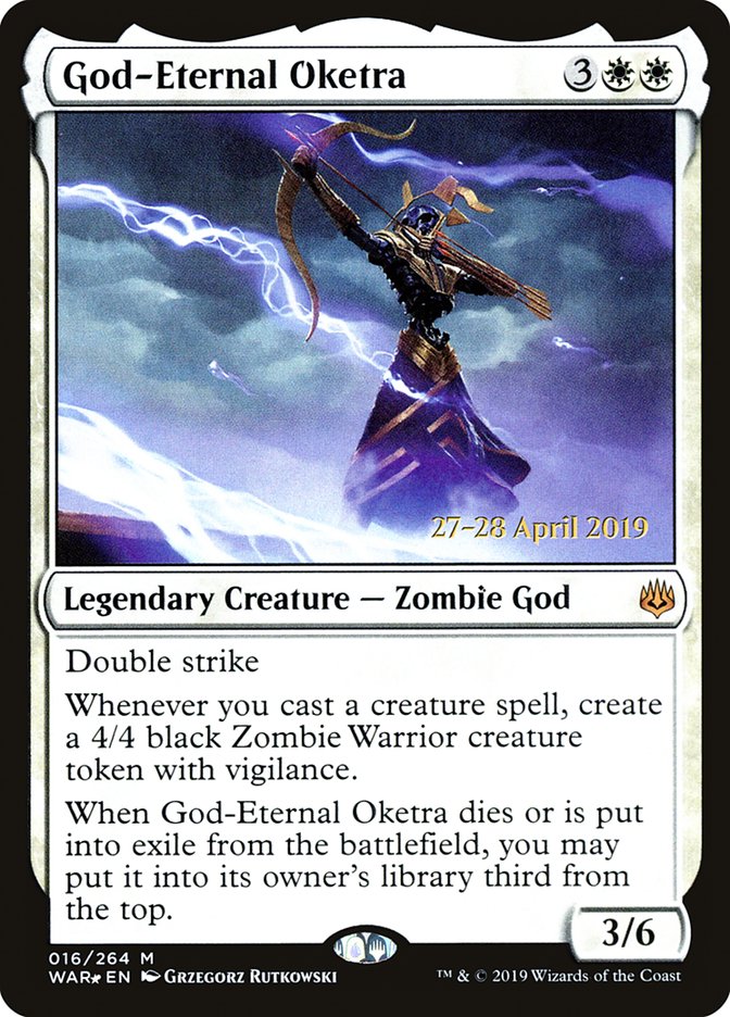 God-Eternal Oketra  [War of the Spark Prerelease Promos] | Gamer Loot