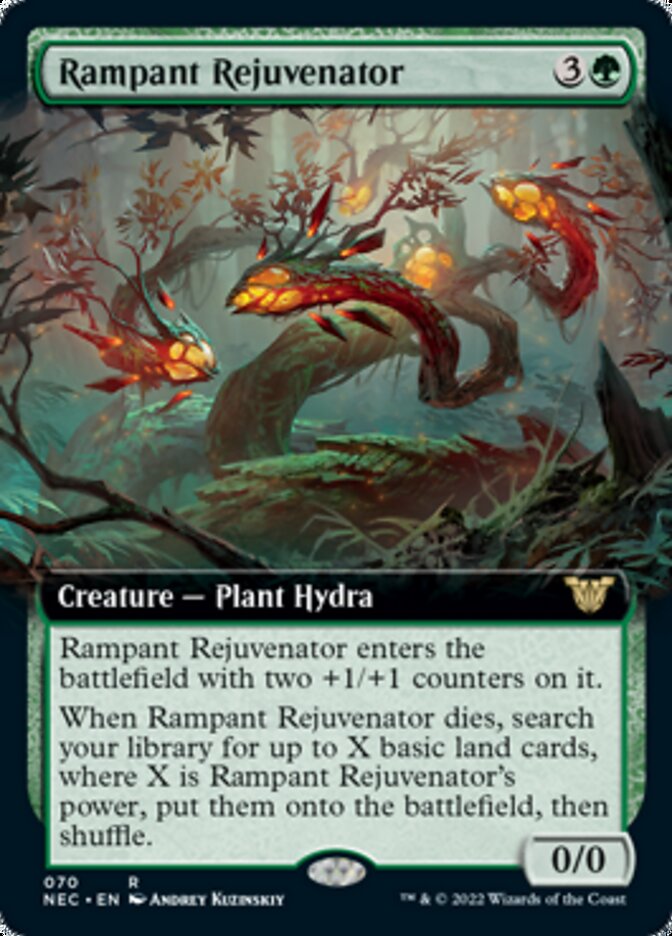 Rampant Rejuvenator (Extended) [Kamigawa: Neon Dynasty Commander] | Gamer Loot