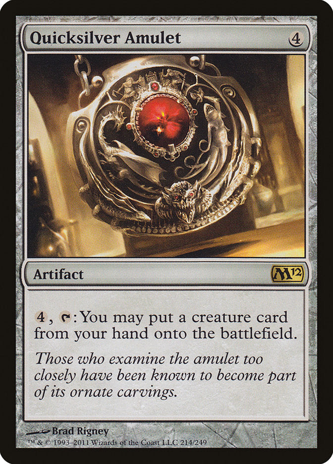 Quicksilver Amulet [Magic 2012] | Gamer Loot