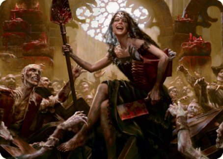 Gisa, Glorious Resurrector Art Card [Innistrad: Midnight Hunt Art Series] | Gamer Loot