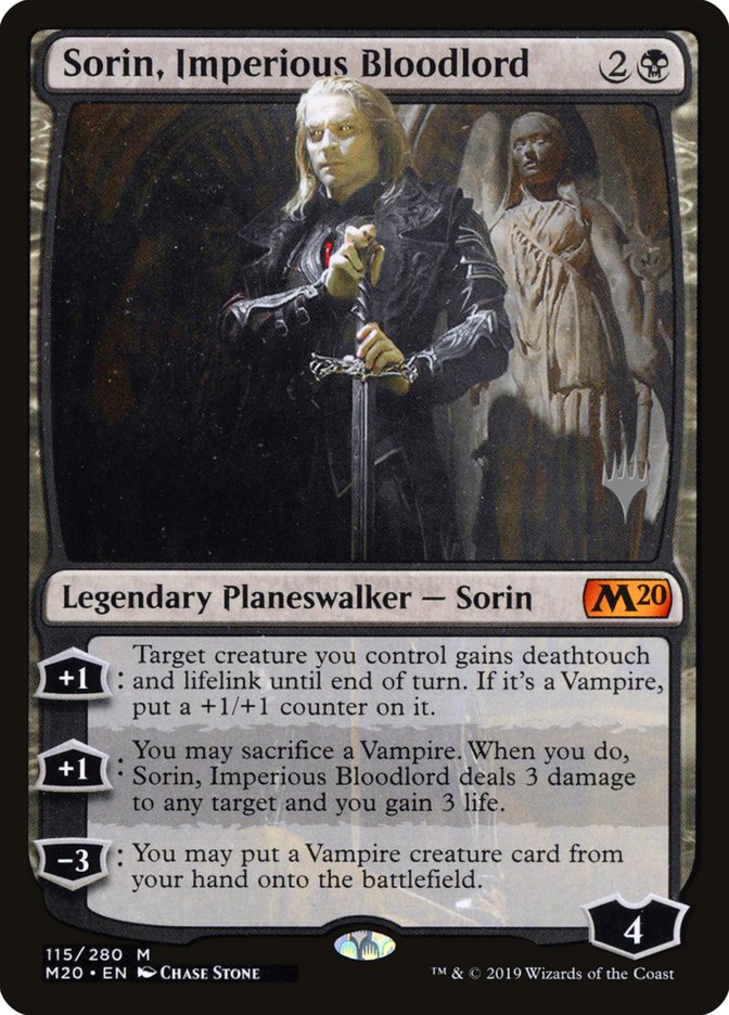 Sorin, Imperious Bloodlord (Promo Pack) [Core Set 2020 Promos] | Gamer Loot