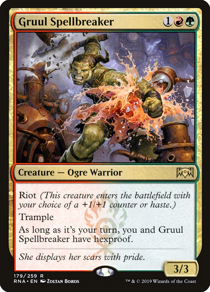 Gruul Spellbreaker [Ravnica Allegiance] | Gamer Loot