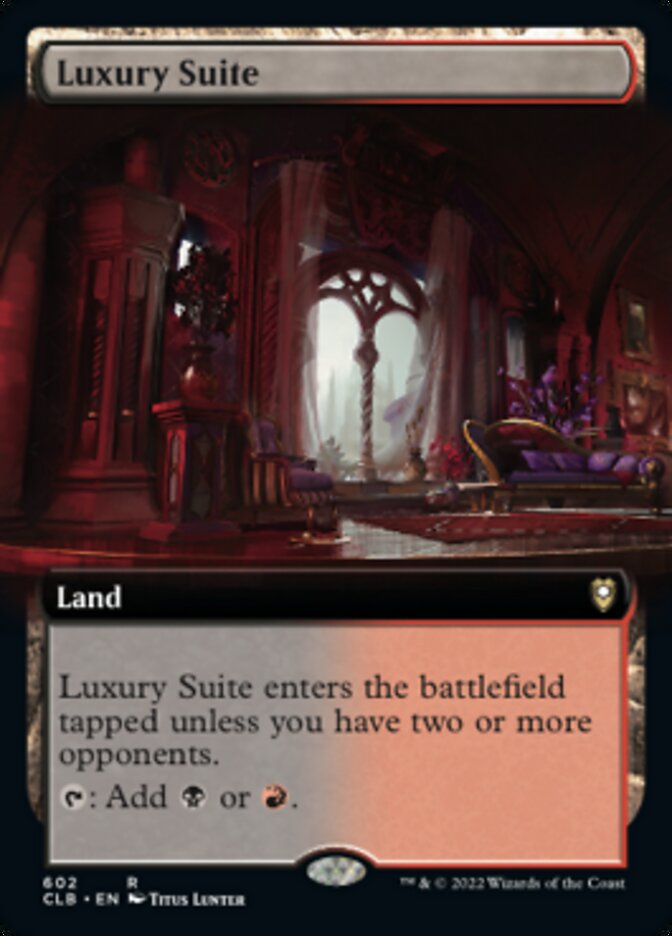 Luxury Suite (Extended Art) [Commander Legends: Battle for Baldur's Gate] | Gamer Loot