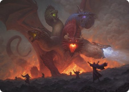 Tiamat Art Card [Dungeons & Dragons: Adventures in the Forgotten Realms Art Series] | Gamer Loot