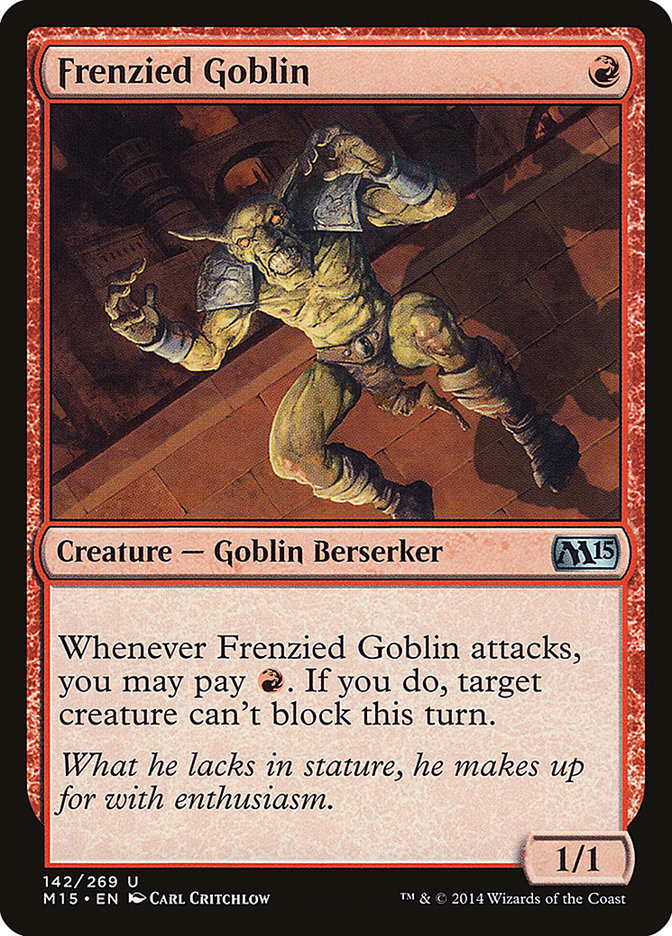 Frenzied Goblin [Magic 2015] | Gamer Loot