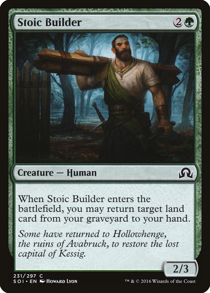 Stoic Builder [Shadows over Innistrad] | Gamer Loot