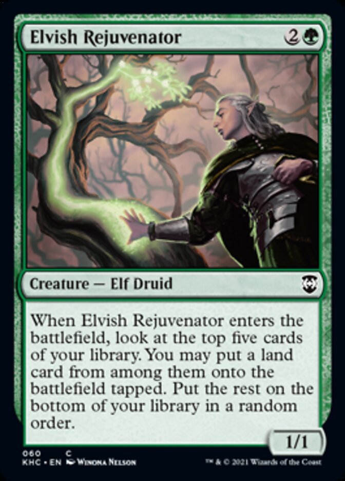 Elvish Rejuvenator [Kaldheim Commander] | Gamer Loot