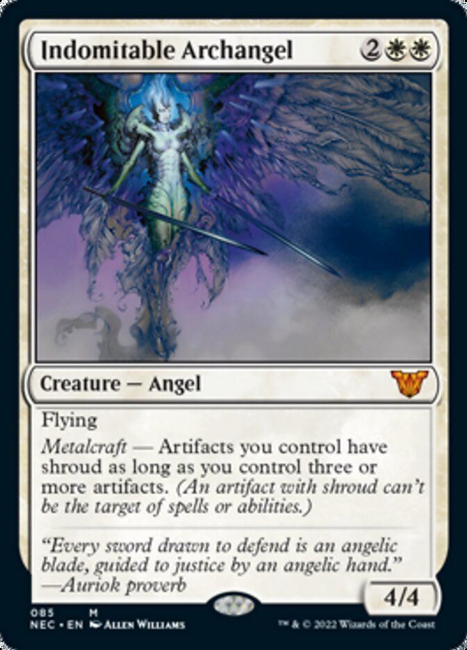Indomitable Archangel [Kamigawa: Neon Dynasty Commander] | Gamer Loot
