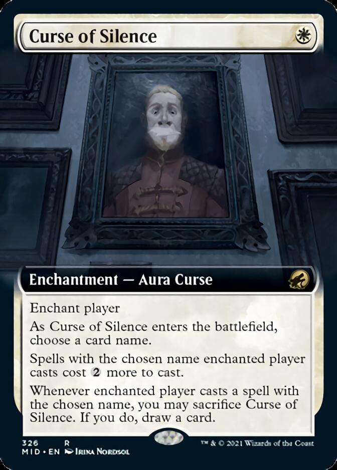 Curse of Silence (Extended) [Innistrad: Midnight Hunt] | Gamer Loot