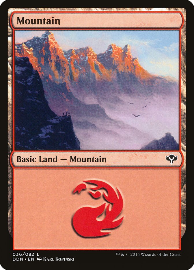 Mountain (36) [Duel Decks: Speed vs. Cunning] | Gamer Loot