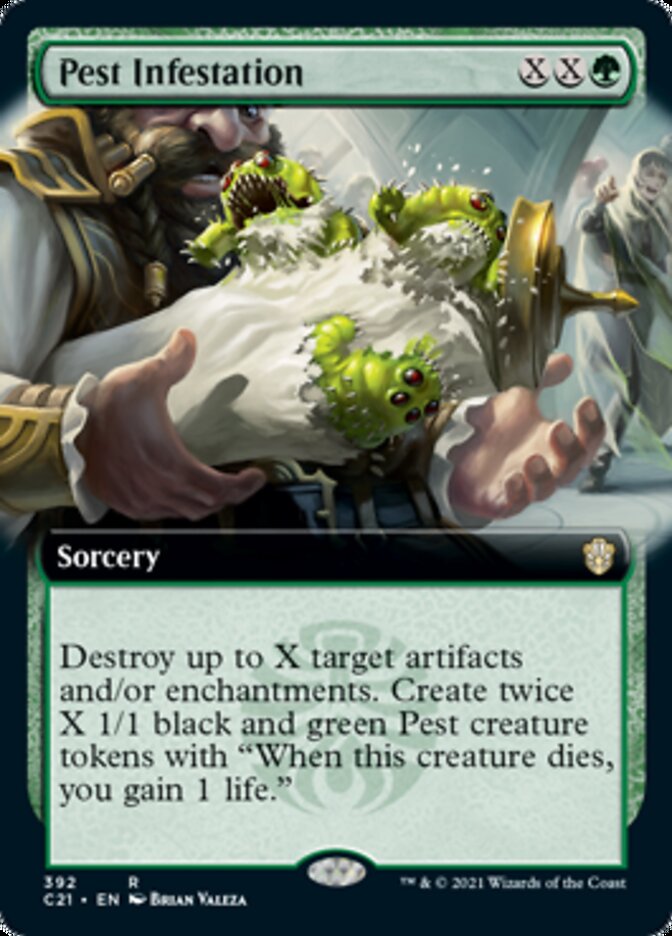 Pest Infestation (Extended) [Commander 2021] | Gamer Loot