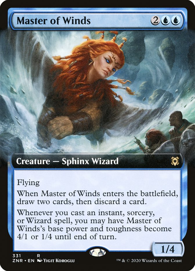 Master of Winds (Extended) [Zendikar Rising] | Gamer Loot