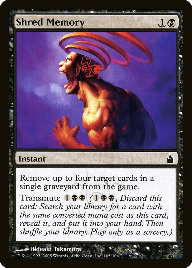 Shred Memory [Ravnica: City of Guilds] | Gamer Loot
