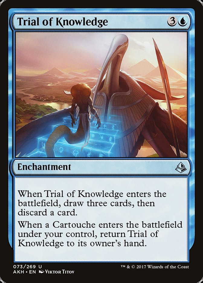 Trial of Knowledge [Amonkhet] | Gamer Loot
