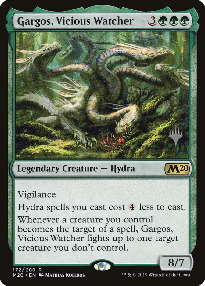 Gargos, Vicious Watcher (Promo Pack) [Core Set 2020 Promos] | Gamer Loot