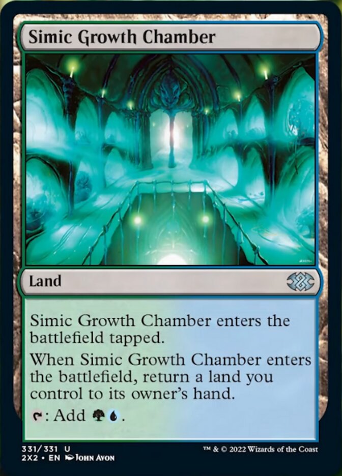 Simic Growth Chamber [Double Masters 2022] | Gamer Loot