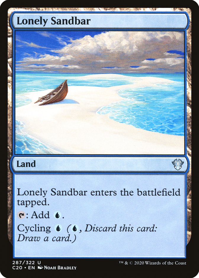 Lonely Sandbar [Commander 2020] | Gamer Loot