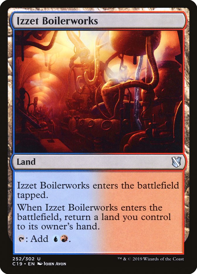 Izzet Boilerworks [Commander 2019] | Gamer Loot