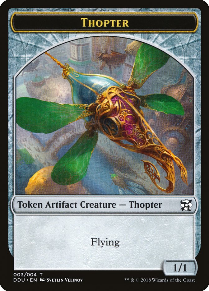 Thopter (003/004) [Duel Decks: Elves vs. Inventors Tokens] | Gamer Loot