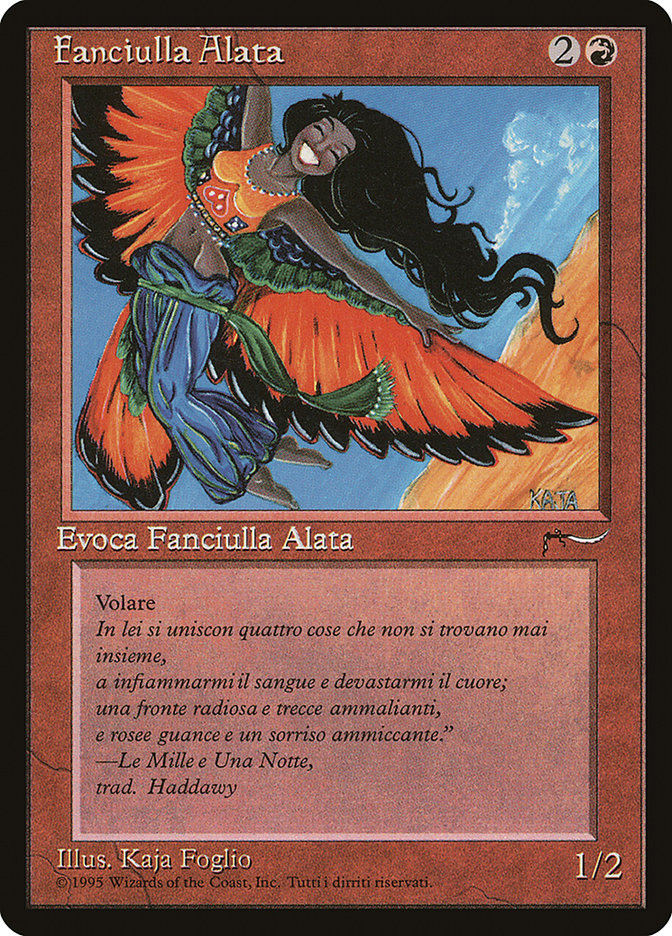 Bird Maiden (Italian) - "Fanciulla Alata" [Rinascimento] | Gamer Loot