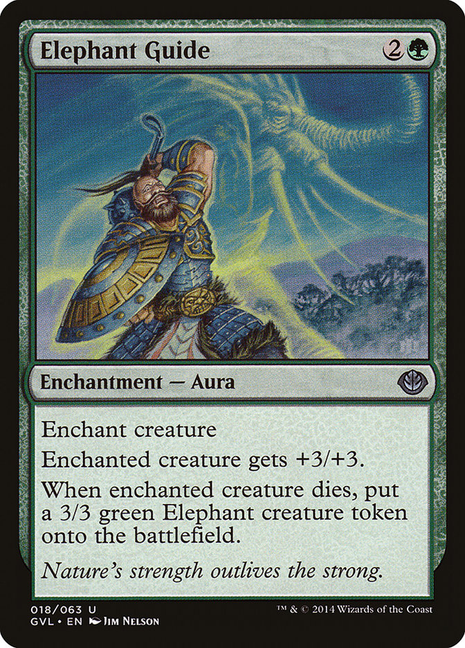 Elephant Guide (Garruk vs. Liliana) [Duel Decks Anthology] | Gamer Loot